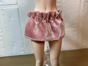 1/6 figure doll TBLeague costume rubber race pink teka skirt lovely beautiful Cool Girl custom doll element body is not attached.