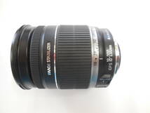 EFS18-200mm キャノンレンズ IMAGE STABILIZER Canon 1:3.5-5.6 IS_画像3