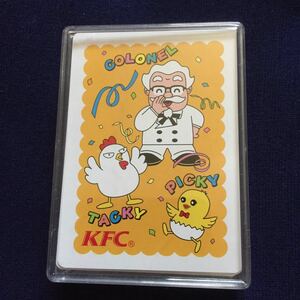  rare not for sale KFC ticket Tackey playing cards 