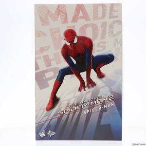 【中古】[FIG]ムービー・マスターピース スパイダーマン 1/6アクションフィギュア アメイジング・スパイダーマン2 完成品 可動フィギュア(M