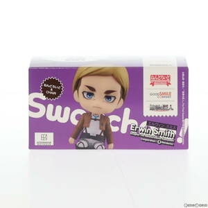 【中古】[FIG]ねんどろいど Swacchao! エルヴィン・スミス 進撃の巨人 完成品 可動フィギュア グッドスマイルカンパニー(61121722)