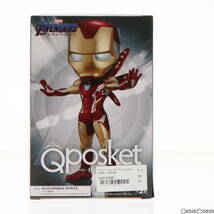 【中古】[FIG]アイアンマン(マスク) Q posket MARVEL -IRON MAN- Battle Ver. アベンジャーズ/エンドゲーム フィギュア プライズ(82294) バ_画像4