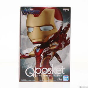 【中古】[FIG]アイアンマン(マスク) Q posket MARVEL -IRON MAN- Battle Ver. アベンジャーズ/エンドゲーム フィギュア プライズ(82294) バ