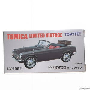 【中古】[MDL]トミカリミテッドヴィンテージ LV-199c ホンダ S600 オープントップ(黒) 1/64 完成品 ミニカー(324935) TOMYTEC(トミーテック