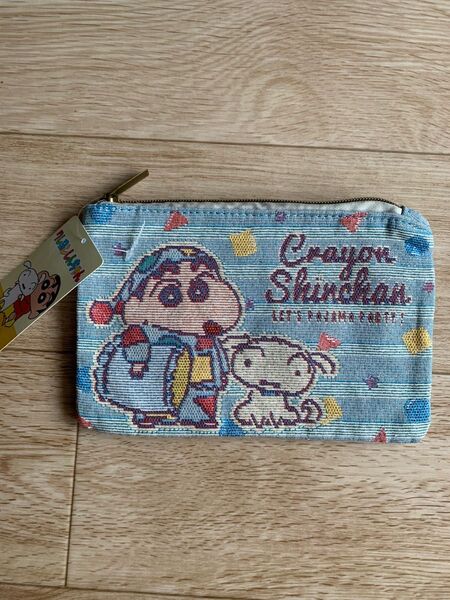 新作 クレヨンしんちゃんゴブラン織りポーチ