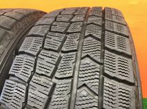 14W-50)冬 195/65R15 DUNLOP Winter Maxx WM02 7-8.5分山 6.5J+40 PCD100 5穴 プリウス50系等_画像9