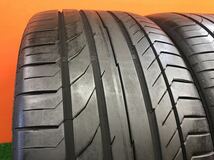 8W-78) 255/40R18 CONTINENTAL Conti Sport Contact (BMW純正ランフラット) 7分山 2本_画像6