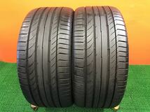 8W-78) 255/40R18 CONTINENTAL Conti Sport Contact (BMW純正ランフラット) 7分山 2本_画像5