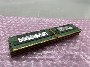 ★1円スタート★合計 256GB ・4枚 Micron 64GB 4DRx4 PC4-2666V-LE2-11 動作未確認★現状引き渡し★