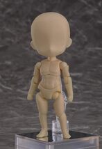 【新品】 ねんどろいどどーる archetype 1.1 Man[cinnamon] ノンスケール プラスチック製 塗装済み可動フィギュア 倉庫L_画像5