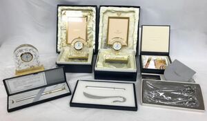  Mikimoto MIKIMOTO put clock picture frame various summarize . summarize large amount 9 point set ⑤