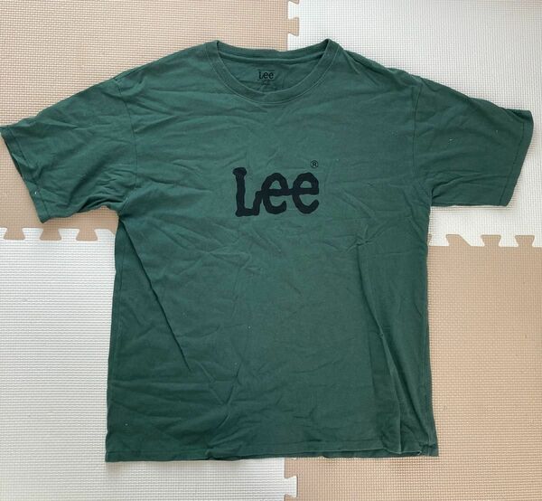 【夏】半袖　Tシャツ　Lee グリーン　緑