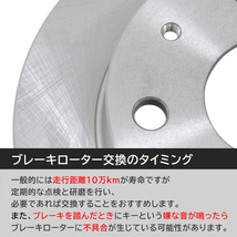 ダイハツ ミラジーノ L700S L710S フロント ブレーキローター&ブレーキパッド セット 43512-97203 04465-B2030 互換品 純正交換_画像2