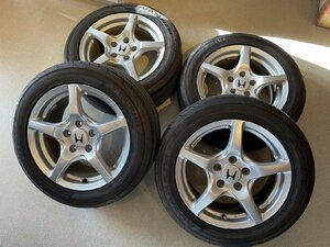 ◇S2000純正◇ 205/55R16　225/50R16 ENKEI アルミホイール ヨコハマ YOKOHAMA ADVAN FLEVA 4本セット 新潟市