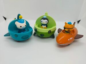 オクトノーツ プルパックカー　3体セット