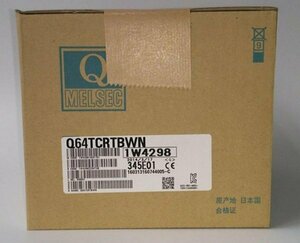 【新品◆未使用◆三菱電機・MITSUBISHI】型番：Q64TCRTBWN 温度調節ユニット PLC ミツビシ MELSEC-Qシリーズ ◆6ヶ月保証◆送料無料◆