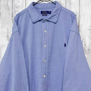 ラルフローレン Ralph Lauren KINT DRESS SHIRT 長袖シャツ メンズ ワンポイント コットン100% 3XBサイズ 3‐915