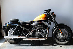 【福岡発】低走行 美車 ’15 XL1200X Sportster Forty-Eight スポーツスター フォーティーエイト ノーマル車両 アンバーウイスキー