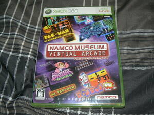 新品 送料無料 Xbox360ソフト Namco Museum Virtual Arcade ナムコミュージアム バーチャルアーケード 即決
