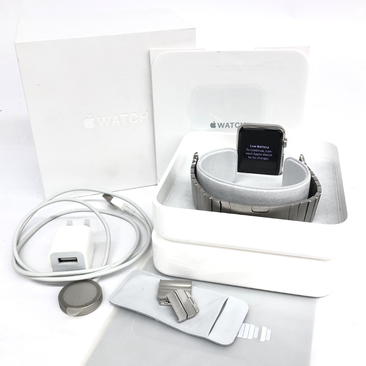 Yahoo!オークション -「apple watch 42mm リンクブレスレット」の落札 