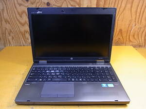 □Z/853☆ヒューレットパッカード☆15.6型ノートパソコン☆ProBook 6570b☆Core i5-3210M 2.5GHz☆メモリ/HDD/OSなし☆動作不明☆ジャンク