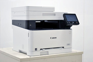 中古A4カラー複合機2372枚/CANON/キャノン MF634Cdwコピー/FAX/プリンタ/スキャナ 【中古】