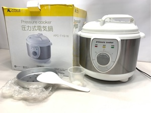 中古美品　電気圧力鍋　動作品　アルファックス　1.9L A4426F10