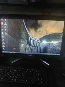 モニター一体型PC VPCL247FJ Blu-ray無線wifi Win11