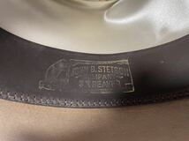 Stetson ビンテージハット60s70sモカブラウンopenroadステットソン_画像9