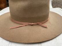 Stetson ビンテージハット60s70sモカブラウンopenroadステットソン_画像5