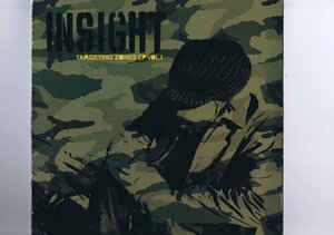 盤質良好 国内盤 12inch Insight / Targeting Zones EP Vol.1 / インサイト DBC018