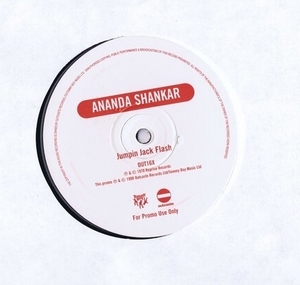 UK盤 12inch Ananda Shankar / Jumpin Jack Flash OUT16X