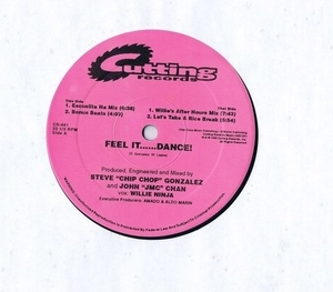 US盤 12inch Trauma Featuring Willie Ninja / Feel It......Dance! CR-441