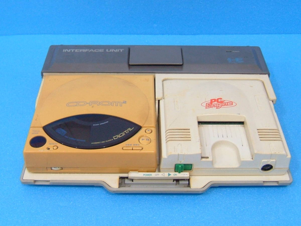 正規激安 PCエンジン本体&CD-ROM2セット ジャンク 家庭用ゲーム本体