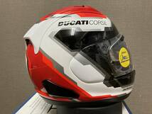 2022年製 アライ RX7 X RX7-X RX-7 Xドゥカティ Ducati Corse Lサイズ スモークシールド付き!! 使用極小!! 新品同様!! Ducati　_画像4