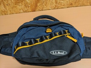 L.L.Bean LLビーン　ウエストバッグ　2wayバッグ　ウエストポーチ　内部ベタつき劣化　ジャンク品　ボディバッグ