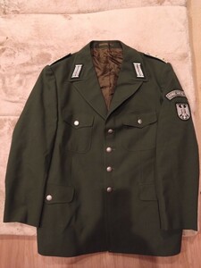  Germany country ....BGS large . uniform jacket 54 police ... part Germany army Police bundesgrentzschutz