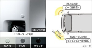  Hiace 200 series 5 type : original corner sensor ( front left right )( records out of production remainder stock a little )