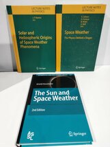 Space Weather/宇宙天気 3冊セット 洋書/英語/天体物理学/太陽圏/気候/気象/太陽風/フレア 【ac02e】_画像1