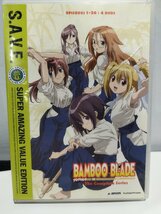 【DVD/４枚組/北米版】バンブーブレード　S.A.V.E BAMBOO BLADE EPISODES1-26/English/Japanese【ac02g】_画像1