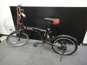 桐生店【NO delivery・現状品】10-210 SIAFEI 20 Folding 20インチ 折り畳み自転車 直接引取限定