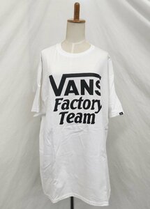 □VANS STANDARD CALIFORNIA バンズ スタンダードカリフォルニア 半袖 Tシャツ XLサイズ ホワイト 綿100％□埼玉戸田店