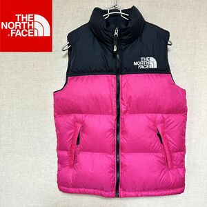 ノースフェイス　ダウン ベスト ジャケット キッズ 150 アウター　可愛い　人気 THE NORTH FACE