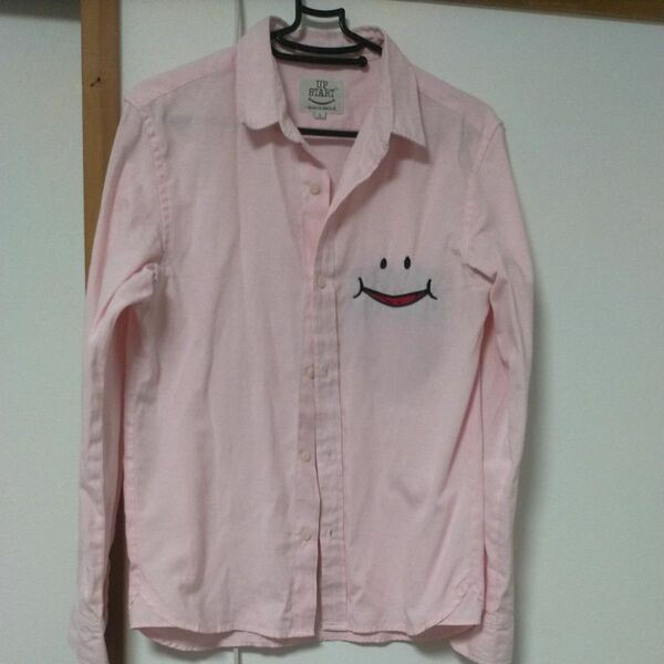 ピンクシャツ 長袖