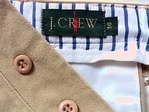 アメリカ製ジェイクルー Jクルー J.CREWコットン パンツ30ボタンフライ綿100%ベージュ系_画像4