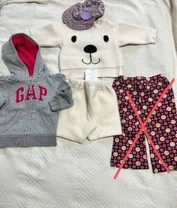 子供服　まとめ売り　GAP パンプルムース　80サイズ