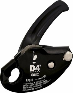 ISC D4 descender black Rescue tree care Arborist tree climbing 