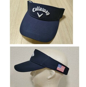 [ new goods ] Callaway Callaway sun visor Golf men's navy 
