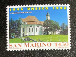 サンマリノ　ヴィースの巡礼聖堂　世界遺産　1種　未使用 NH