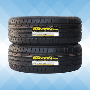 225/50R18 95W DUNLOP ダンロップ ディレッツァ DIREZZA DZ102 23年製 送料無料 2本税込 \27,600より 3